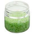 3 oz. Clear PET Straight-Sided Round Jar with 58/400 Neck (Cap Sold Separately)