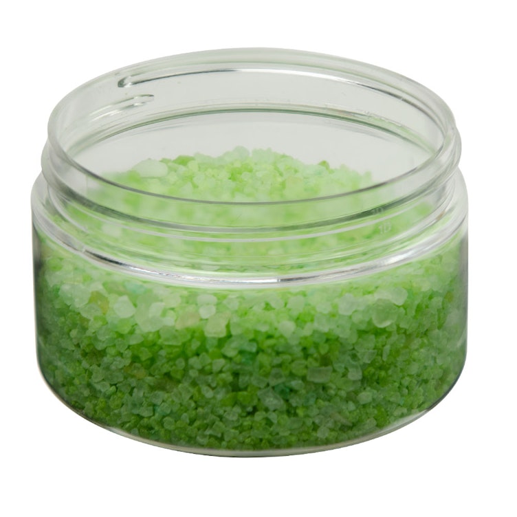 4 oz. Clear PET Straight-Sided Round Jar with 70/400 Neck (Cap Sold Separately)