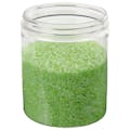 32 oz. Clear PET Straight-Sided Round Jar with 89/400 Neck (Cap Sold Separately)