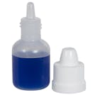 10mL Boston Round Natural Bottle with Dropper & Child Resistant Cap