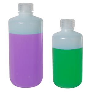 Thermo Scientific™ Nalgene™ Low-Particulate Narrow Mouth Bottles with Caps