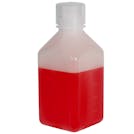 16 oz./500mL Nalgene™ Narrow Mouth Polyethylene Square Bottle with 38/430 Cap