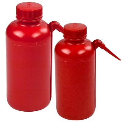 Thermo Scientific™ Nalgene™ Unitary™ Red Wash Bottles
