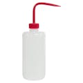 500mL Scienceware® Narrow Mouth Wash Bottle with Red Dispensing Nozzle