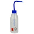 250mL Isopropanol Labeled Sloping Shoulder Wash Bottle with Blue Dispensing Nozzle