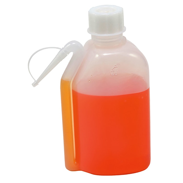 500mL Kartell® Oblong Wash Bottle with Spout & Tip Cap