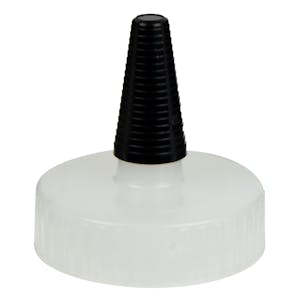 38/400 Natural Yorker Spout Cap with Long Black Tip