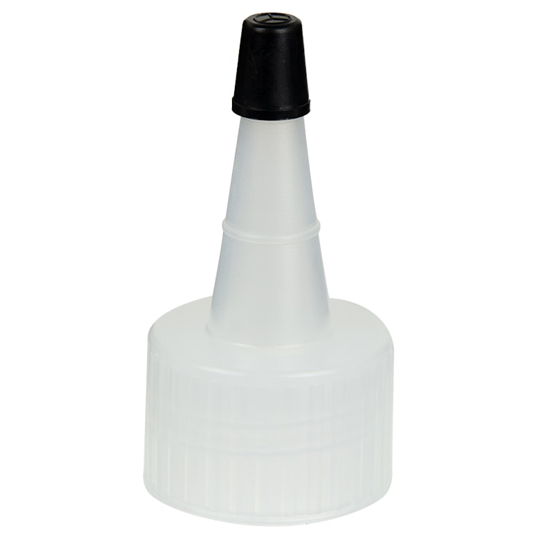 Plastic Storage Bottles  W/28mm. Yorker Cap - 16 oz.
