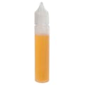 30mL Natural LDPE Bottle with White Ribbed CRC Cap