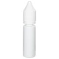 16.5mL Opaque White PET Unicorn Bottle with White CRC/TE Cap