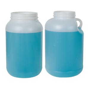 Glass Bottles With Caps (4 Round 1 Gallon)