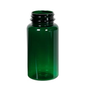 150cc Dark Green PET Packer Bottle with 38/400 Neck (Cap Sold Separately)