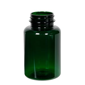 175cc Dark Green PET Packer Bottle with 38/400 Neck (Cap Sold Separately)