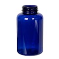 400cc Cobalt Blue PET Packer Bottle with 45/400 Neck (Cap Sold Separately)
