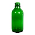 2 oz. Green Glass Boston Round Bottle with 20/400 Neck (Cap Sold Separately)