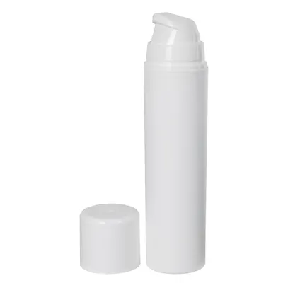 50mL White Mini Airless Dispensers with Cap