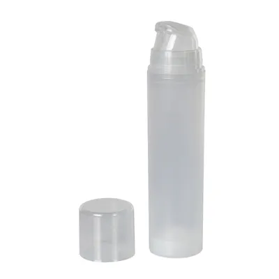 50mL Natural Mini Airless Dispensers with Cap