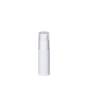 5mL White Mini Airless Treatment Bottle with Pump & Cap