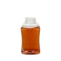 12 oz. (Honey Weight) Clear PET Honeycomb Hourglass Grip Bottle with 38/400 Neck (Cap Sold Separately)
