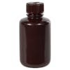 4 oz./125mL Nalgene™ Amber HDPE Narrow Mouth Bottle with 24mm Cap