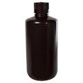 32 oz./1000mL Nalgene™ Amber HDPE Narrow Mouth Bottle with 38/430 Cap
