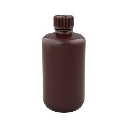 Thermo Scientific™ Nalgene™ Narrow Mouth Amber Bottles with Caps