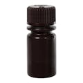 1/2 oz./15mL Nalgene™ Amber HDPE Narrow Mouth Bottle with 20mm Cap