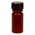 4mL Nalgene™ Narrow-Mouth Translucent Amber HDPE Bottle with 13/415 Cap