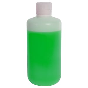 32 oz./1000mL Nalgene™ Natural Level 5 Fluorinated HDPE Bottle with 38/430 Cap