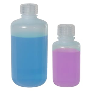 Thermo Scientific™ Nalgene™ Narrow Mouth LDPE Bottles with Caps