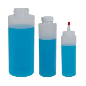 Wide Mouth Bottles with Caps