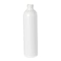 8 oz. White HDPE Cosmo Bottle 24/410 Neck  (Cap Sold Separately)