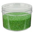 24 oz. Clear Polystyrene Straight-Sided Round Jar with 120/400 Neck (Cap Sold Separately)