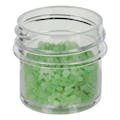 1/4 oz. Clear Polystyrene Straight-Sided Round Jar with 33/400 Neck (Cap Sold Separately)