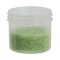 2 oz. Natural Polypropylene Straight-Sided Round Jar with 58/400 Neck (Cap Sold Separately)