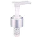 Aluminum Matte Silver Lotion Pump with 24/410 Thread & 6.7" Dip Tube