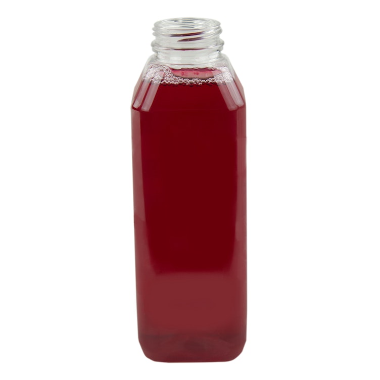 12 oz Square Juice Bottle Sample