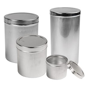 Aluminum Cans with Cover Lids