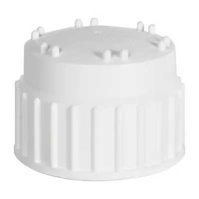 83B Nalgene™ White Polypropylene Closures - Package of 2