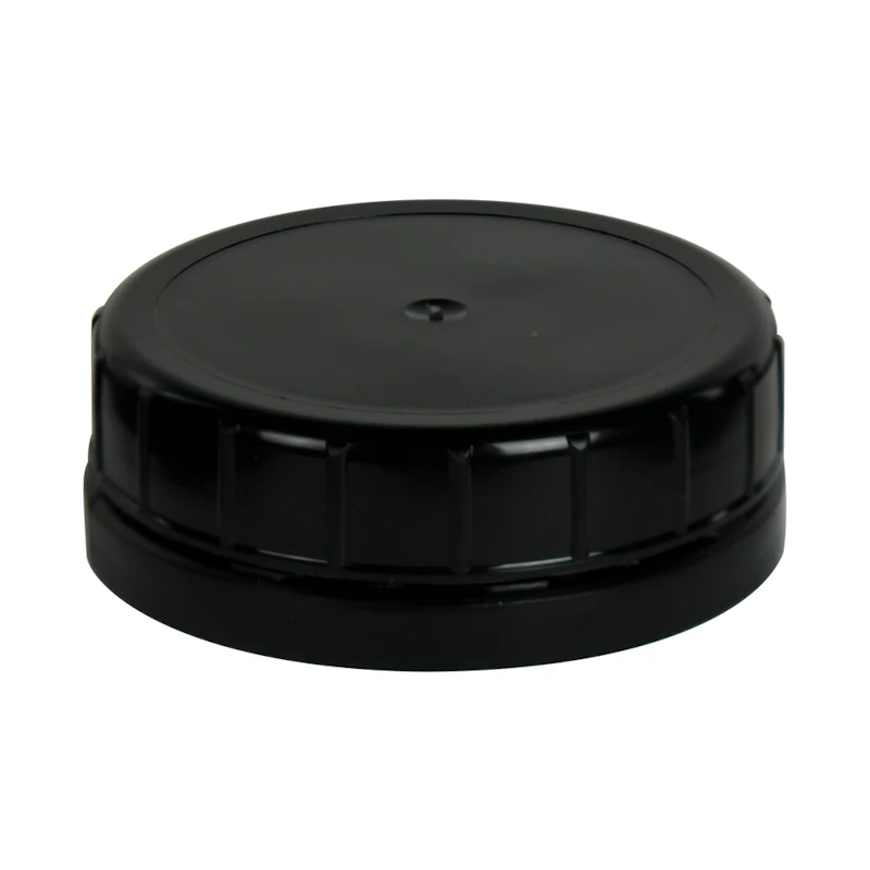 48/400 Black Polypropylene Tamper Evident Cap for Beverage Bottles