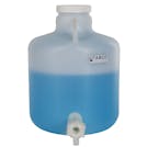 4 Gallon Nalgene™ Wide Mouth LDPE Carboy Modified by Tamco® with 3/4" NPT Spigot