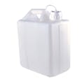 2-1/2 Gallon/10 Liter Natural HDPE Nalgene™ Jerrican with 53B Tethered Closure