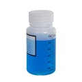 125mL Azlon® Polypropylene Graduated Label Bottles with 38mm Caps - Case of 12