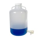 5 Gallon Nalgene™ Wide Mouth Polypropylene Carboy Modified by Tamco® with a 3/4" NPT Spigot