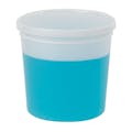 83 oz. Natural Specimen Containers with Lids - Case of 25