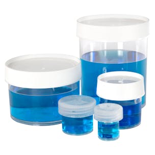 Thermo Scientific™ Nalgene™ Straight-Side Polycarbonate Jars with Caps