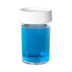 8 oz./250mL Nalgene™ Clear Polycarbonate Wide Mouth Straight-Side Round Jar with 70mm Cap