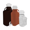 10 Liter Clear EZgrip® Polycarbonate Carboy with 83mm Closed Cap