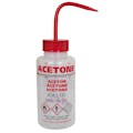 500mL Acetone Vented Multi-Lingual Wash Bottles