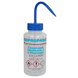 500mL Isopropanol Vented Multilingual Wash Bottles